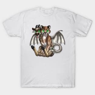 Chimera Cubs: Caracal (Tawny) T-Shirt